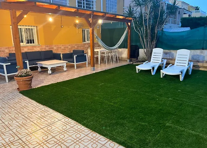 Apartamento Playa Oliva Con Piscina Y Terraza Compartida Con Los Propietarios